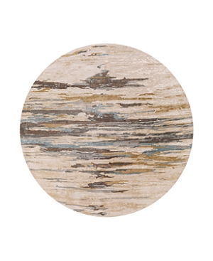 Surya Kavita 20744 Round Area Rug, 6' X 6' In Beige