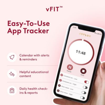 vFit Gold Smart Vaginal Wellness Device Powered by Red LED Light Technology