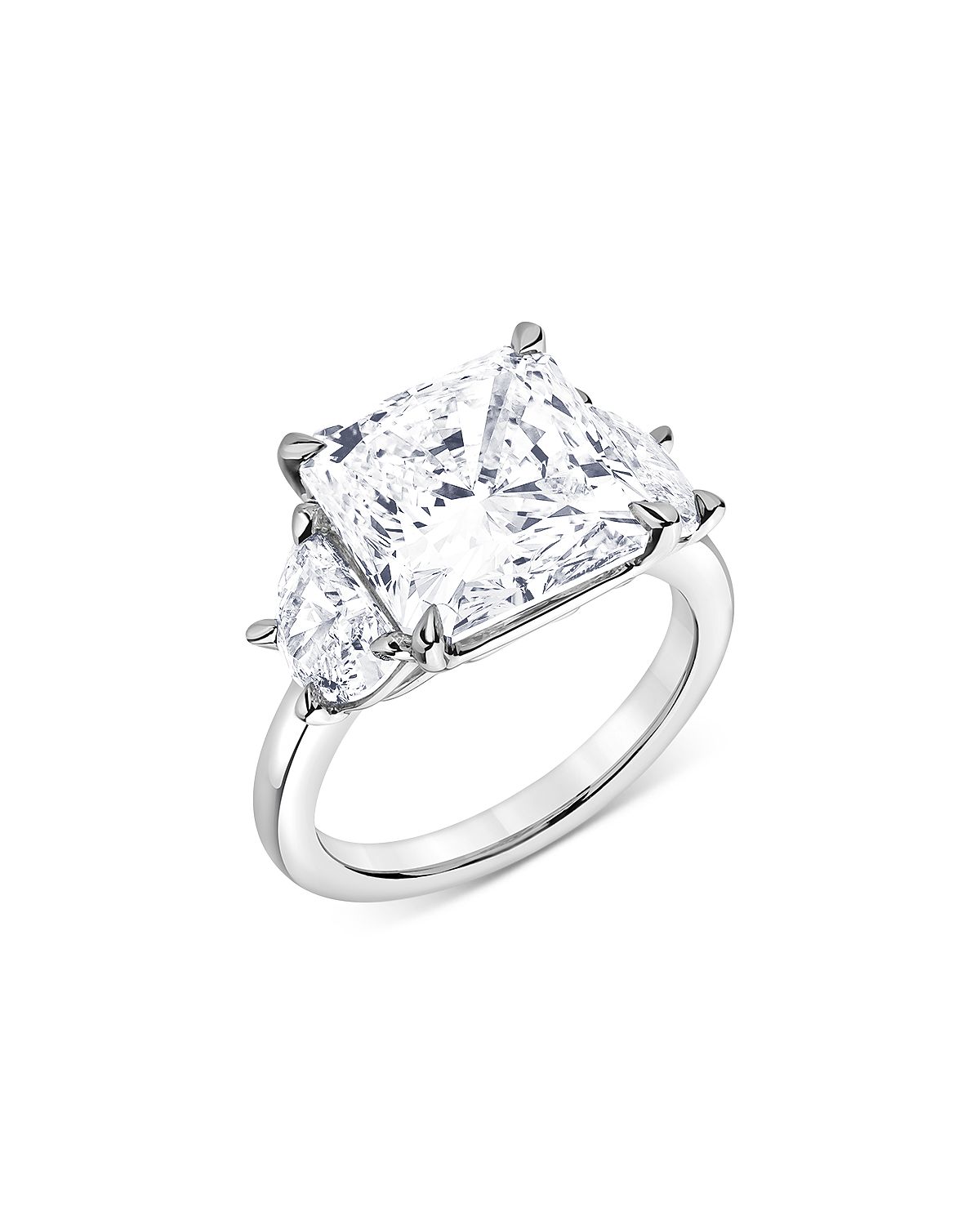 Bloomingdale's Fine Collection Certified Lab Grown Square Radiant Diamond Engagement Ring