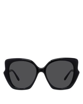 Thin Geometric Sunglasses, 54mm