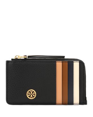 コインケース・小銭入れ TORY BURCH ROBINSON PRINTED MULTI CARD CASE Robinson Printed Top-Zip Card Case: Women's Designer Card