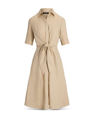 Ralph Lauren Linen Shirt Dress | Bloomingdale's Women