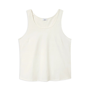 Sferra Caricia Swing Tank Top In Ivory/ivory