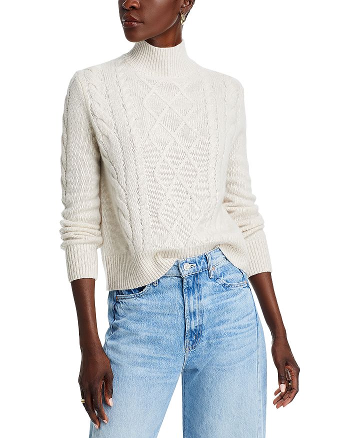 Aqua cashmere sweater bloomingdale's hot sale