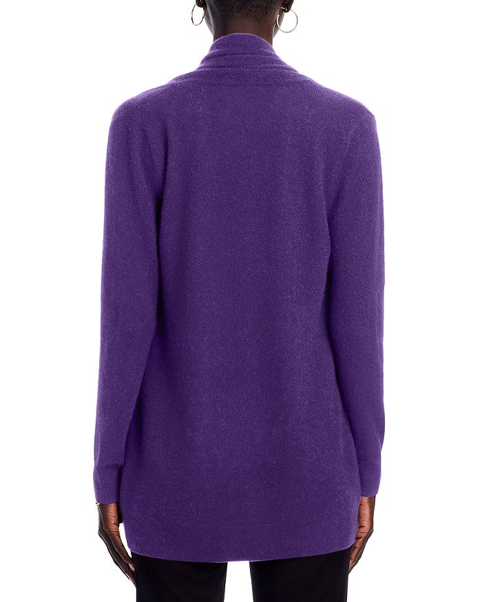 C By Bloomingdale's Cashmere Open-front Cardigan - Exclusive In Blackberry