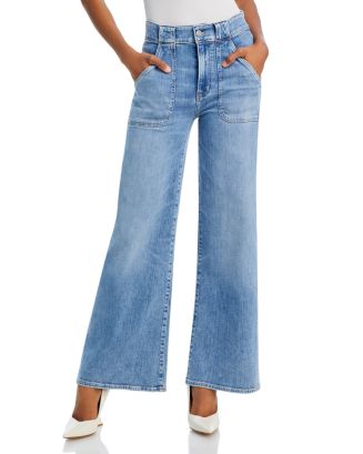 【AAKE】FRONT POCKET WIDE DENIM Jeans with large front pockets clearance