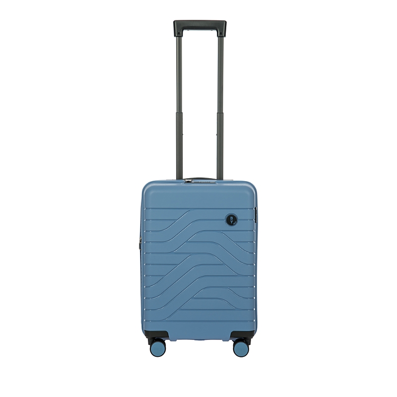 Bric's B Y Ulisse 21 Carry-on Expandable Spinner In Gray Blue
