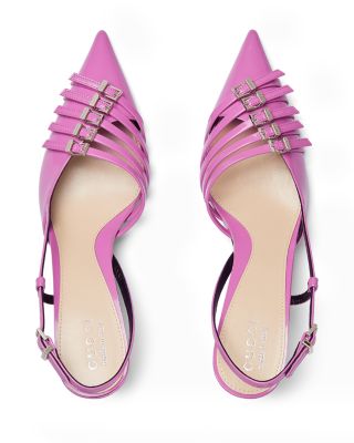 Women's Regent Buckles Slingback Pumps