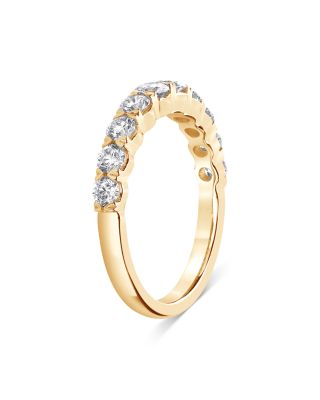 Certified Lab Grown Diamond Bridal Set in 18K Yellow Gold, 4.75 tcw