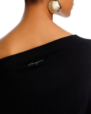 Grainge Cashmere Open Neck Sweater  