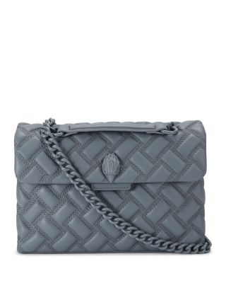 Kurt Geiger London Kensington Drench Leather Shoulder Bag