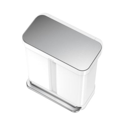 Dual Compartment Step Can