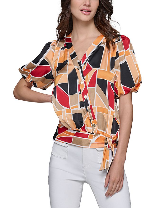 Karla Wrap Top Offwhite