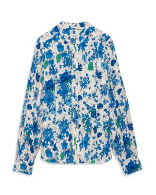 Zadig & Voltaire Twina Floral Blouse | Bloomingdale's