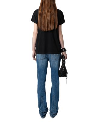 Anya PCL Rain Rhinestone Wing Tee