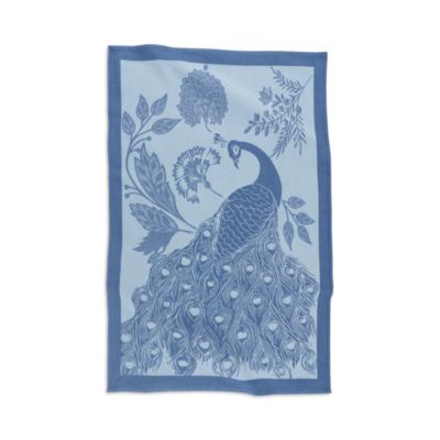 KAF Home - Jacquard Peacock Kitchen Towels, Set of 2