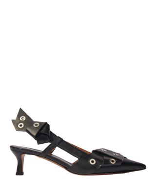 Maje - Women's 124 Fayna Knot Embellished Pumps