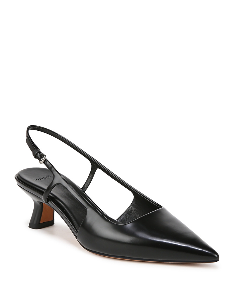 Vince Camuto Women’s Bianca Slingback Mid Heel Pumps