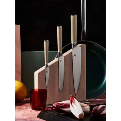 Walnut Wood Magnetic Knife Stand