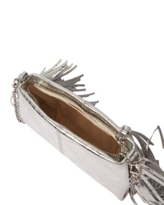 Maje Miss M Metallic Leather Pouch