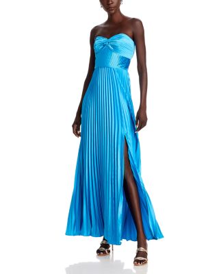 Amur - Stef Pleated Gown