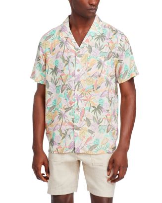 Marine Layer Printed Resort Camp Shirt | Bloomingdale's