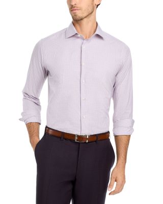 Canali - Cotton Check Regular Fit Dress Shirt