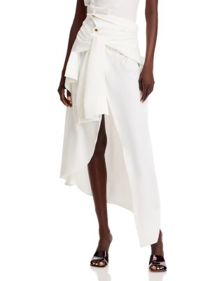 A.W.A.K.E. MODE - Deconstructed Sleeve Belt Skirt