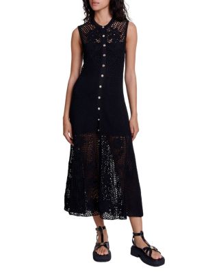 Maje - Rita Crochet Dress