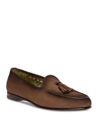 Santoni Men's Slip On Tassel Loafers - Exclusive