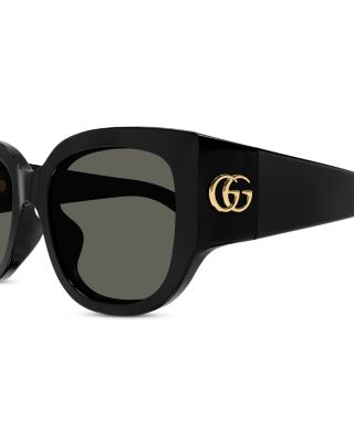 GG Corner Round Injection Sunglasses, 52mm