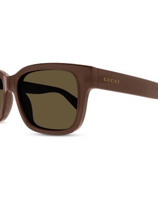 Minimal Squared Injection Sunglasses, 56mm