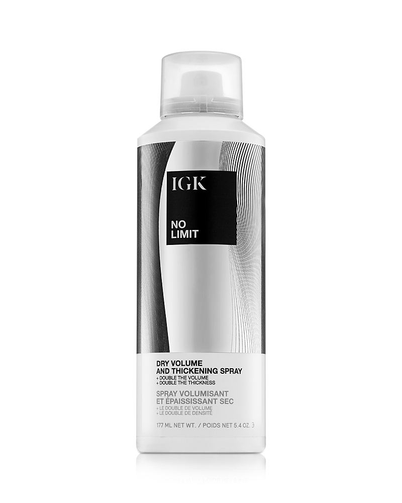 Igk Hair No Limit Dry Volume & Thickening Spray 5.4 Oz.