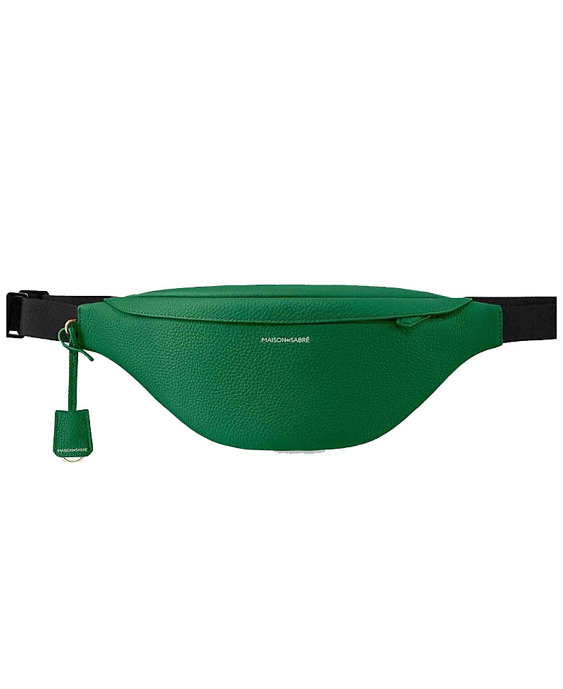 Maison De Sabre Sling Bag In Emerald Green