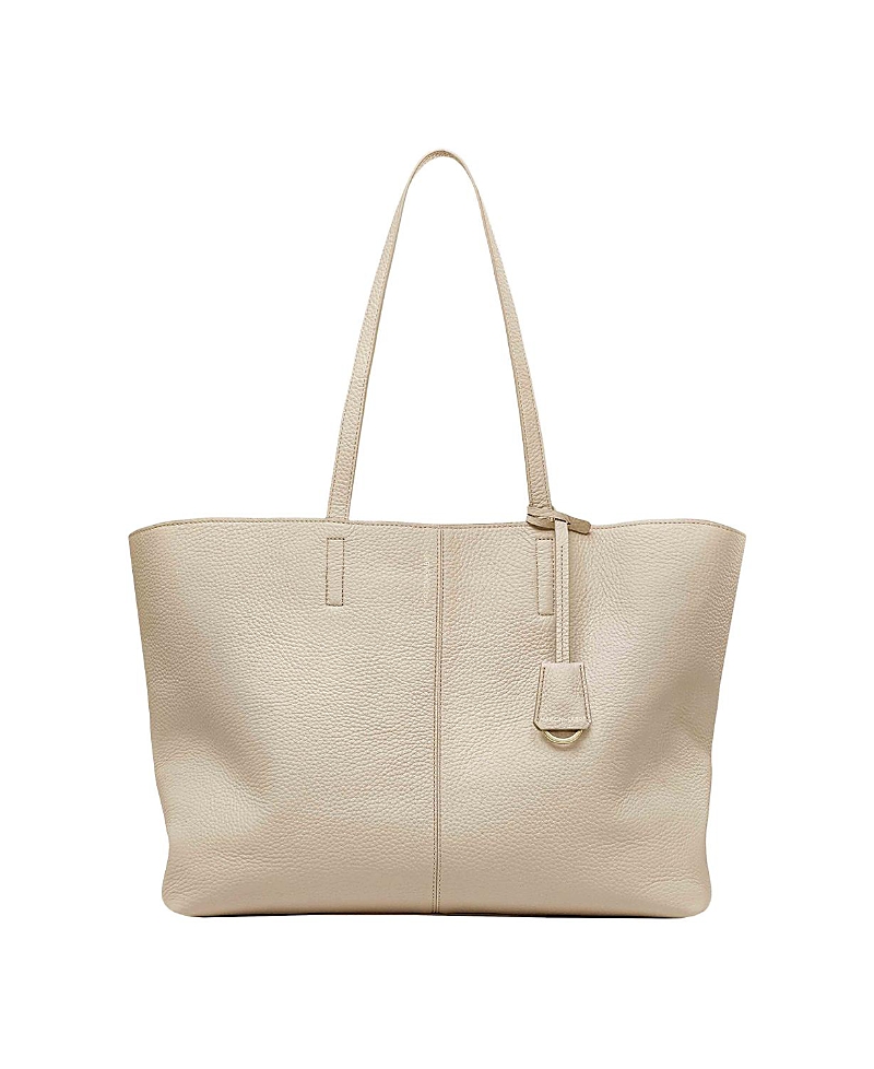 Maison De Sabre Large Leather Zipped Soft Tote · OS