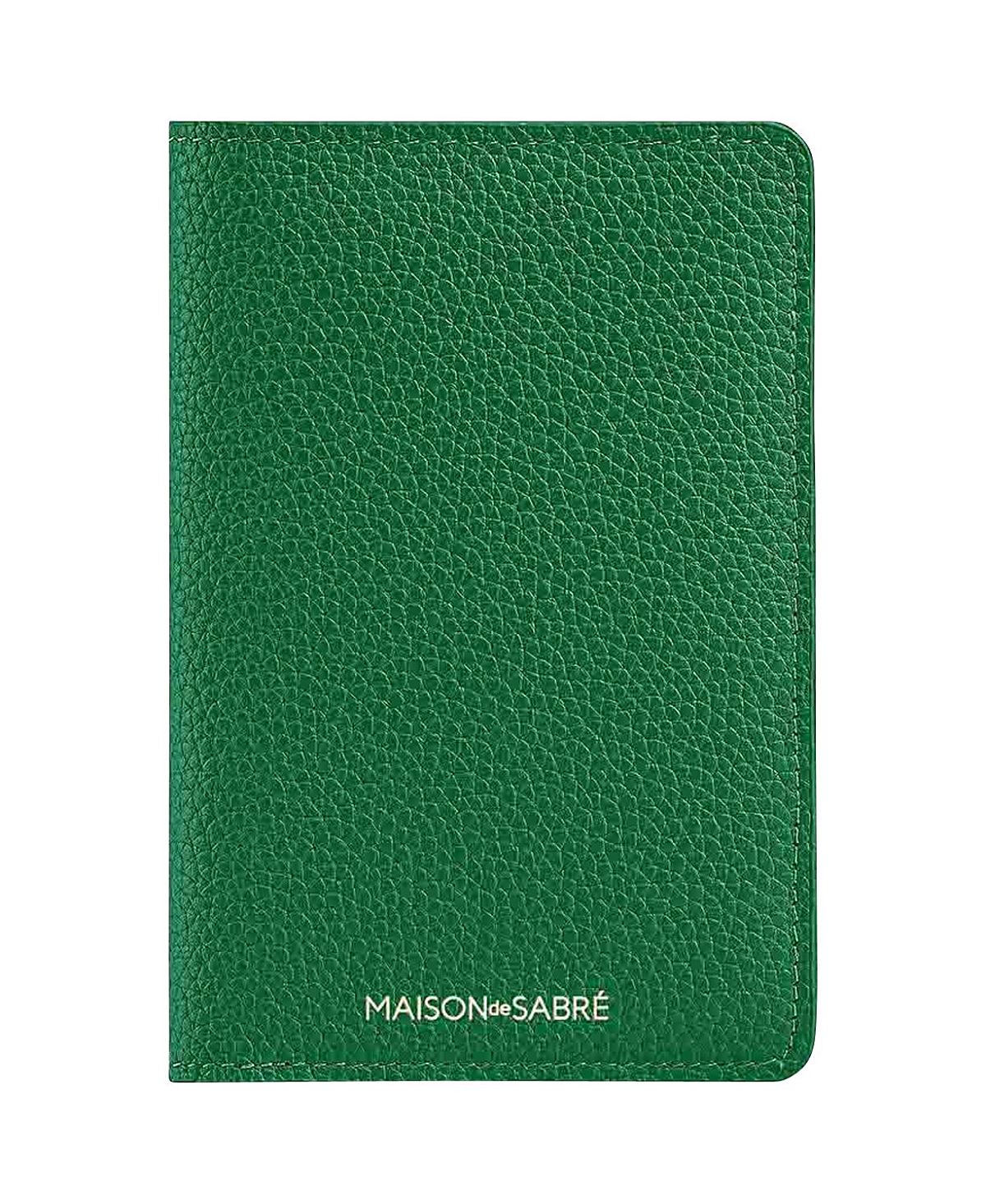 Maison de SABRE Leather Passport Holder