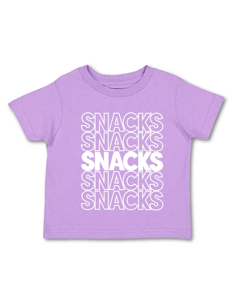 Little Chicken Unisex Snacks Graphic Tee - Little Kid