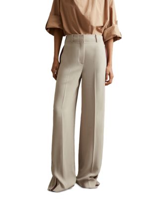REISS - Isla Wide Leg Side Stripe Pants