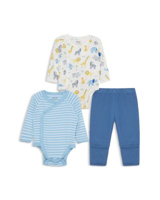 Little Me Boys' Jungle Bodysuits & Pants, 3 Piece Set - Baby