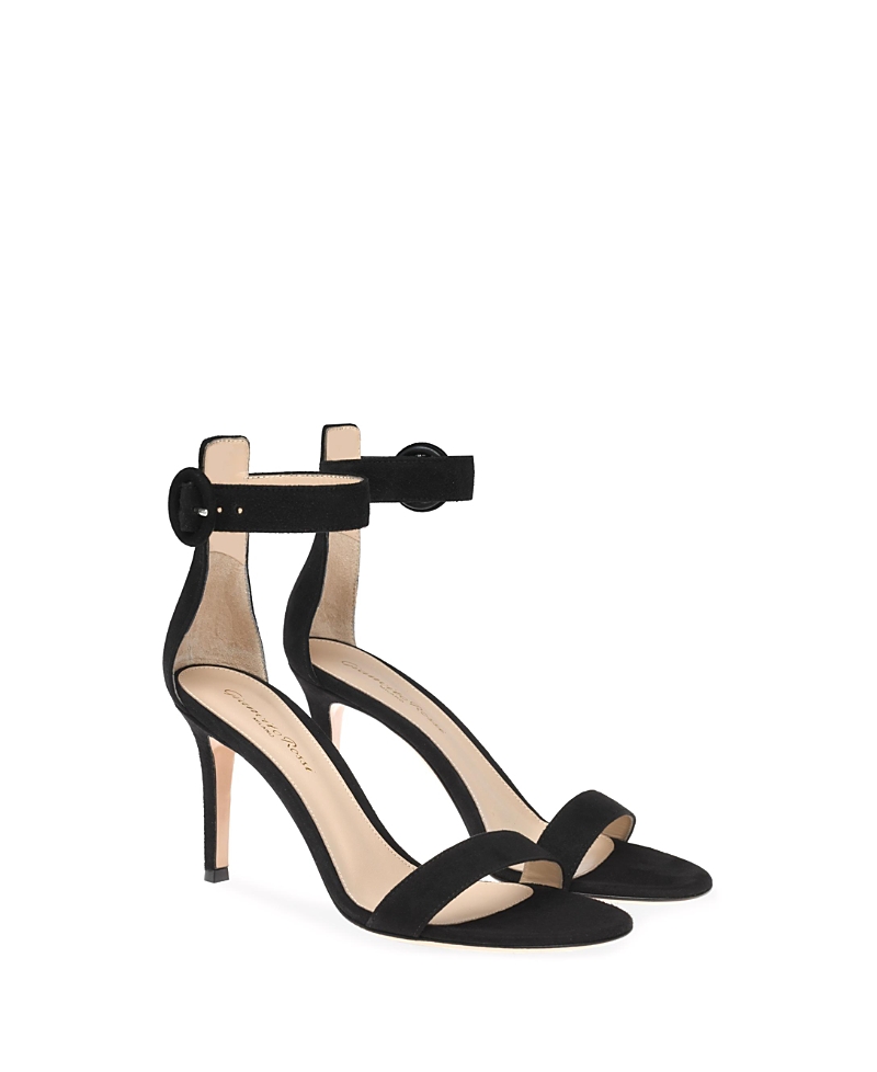 Gianvito Rossi Women's Portofino 85 Sandals In Black