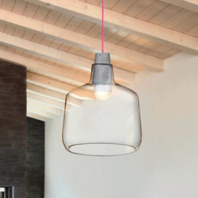 Mono Lamp Clear with Concrete Socket