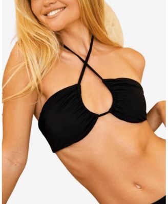 Amalfi String Tie Bandeau Bikini Top