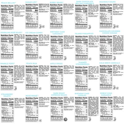 Lux 20 Piece Candy Trunk, Small