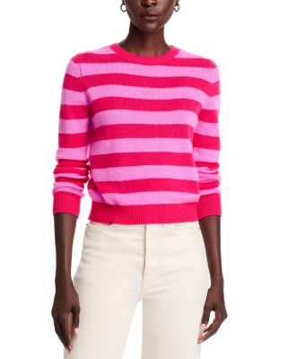 Jumper 1234 - Cashmere Striped Crewneck Sweater