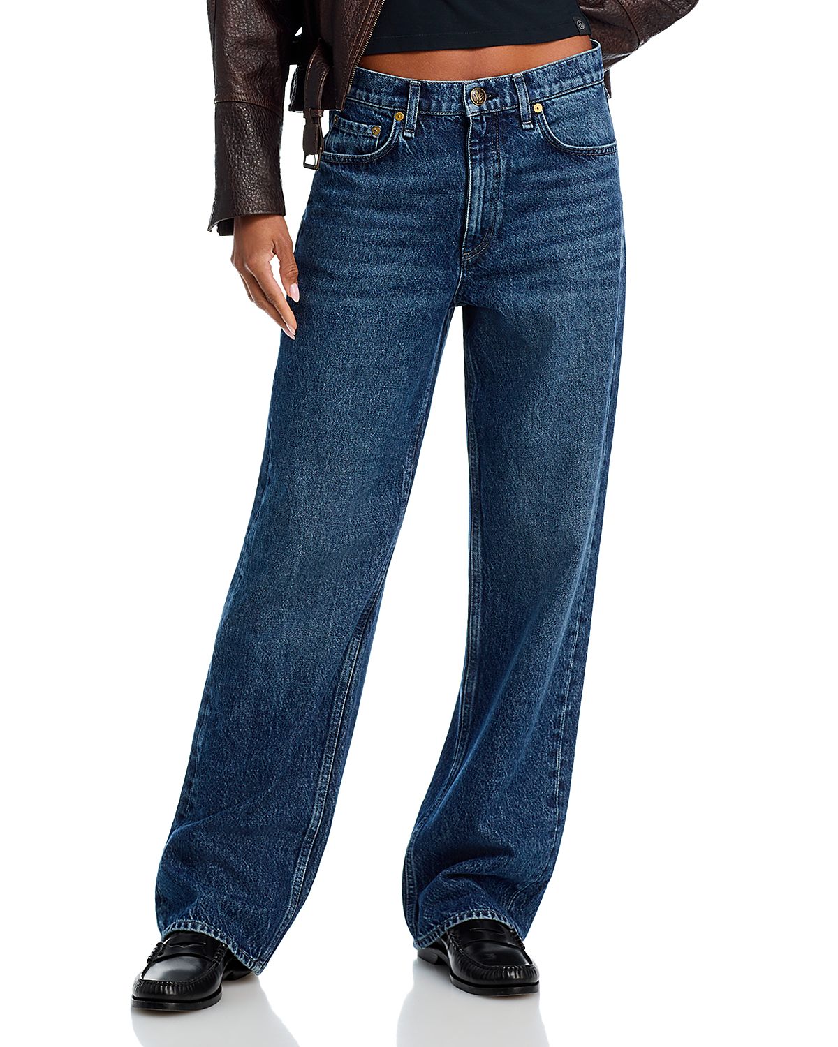 rag & bone Shea High Rise Relaxed Jeans