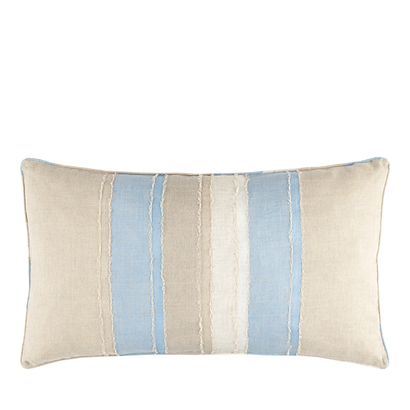 Annie Selke Moon Hills Linen King Sham In Lapis