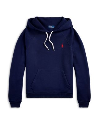 Ralph Lauren Shrunken Fit Fleece Hoodie | Bloomingdale's