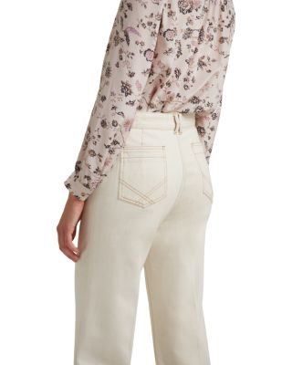 Ana Flared Jeans in White