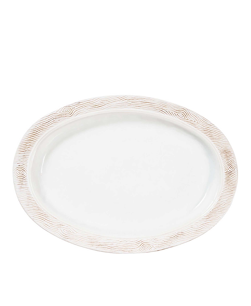 Juliska Blenheim Oak 18 Platter In Whitewash