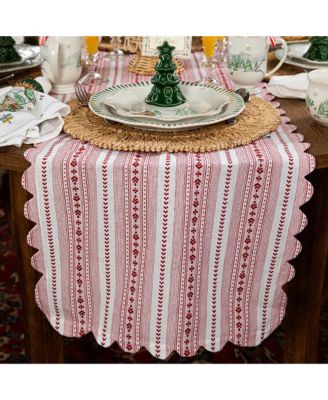 Villa Stripe 18" x 90" Table Runner
